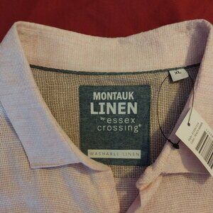 Montauk Linen Essex Crossing linen shirt xl